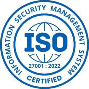 ISO/IEC 27001:2022 Certified